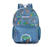 Minecraft Backpack (Unisex Kids Blue)