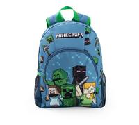 Minecraft Backpack (Unisex Kids Blue)