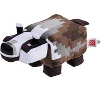 Minecraft Basic Plush 10 inch Badger Blaireau Legends Character Soft Dolls, Video Game-Inspired Collectible Toy Gifts for Kids & Fans Ages 3 Years Old & Up