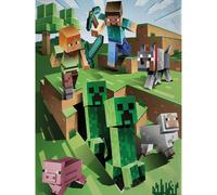 Minecraft Battle Fleece Blanket