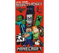 Danilo Birthday Card – Minecraft – Happy Birthday Card for Child & Friend