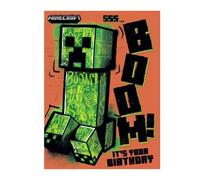 MINECRAFT BIRTHDAY CARD