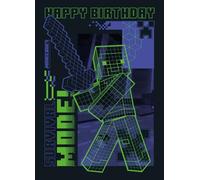 MINECRAFT BIRTHDAY CARD