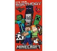 Minecraft Birthday Card, Birthday Card for Child, Child Happy Birthday Card Minecraft, Minecraft Card, Friend Card