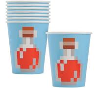 Minecraft Birthday Party Disposable Cups 9oz 8 Pack