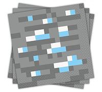 Minecraft Birthday Party Small Beverage Napkins 16 Pack