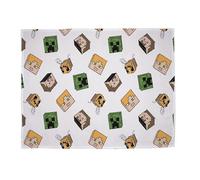 Minecraft Levels Fleece Throw - Green - 150x100cm