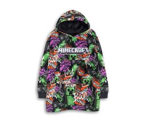 Minecraft Blanket Hoodie (Boys Multicoloured)