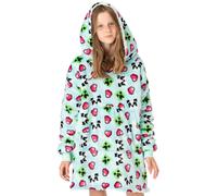 Blanket Hoodie Minecraft Blue One Size