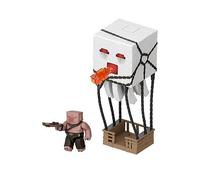 Minecraft Blast Attack Ghast Action Figure Set With Lights, Sounds & More Inspired By The Movie One Colour