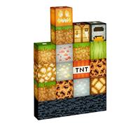 Minecraft Block Building Light - Officially Licensed Merchandise, Building Blocks Night Light, Gifts for Boys, Gaming Bedroom Accessories and Décor | Paladone