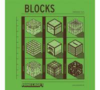 Minecraft Blocks Canvas Print In Green Green One Size