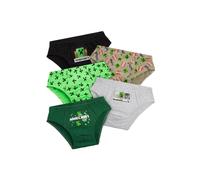 Minecraft Boy's 5 Pack Slips Underwear | Size: 9-10 Years Minecraft Multicolor 9-10 Years