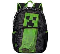 Minecraft Boys Backpack, Creeper Kids Rucksack, Boys Gaming School Bag, One Size
