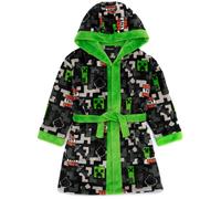 Minecraft Boy's Bathrobe | Boys Multicoloured | Official Merch | Size: 13-14 Years Minecraft Multicolor 13-14 Years