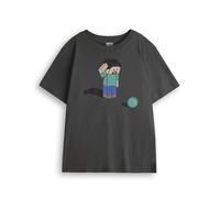 Minecraft Boys Black Short Sleeved T-Shirt - 9-11 Years