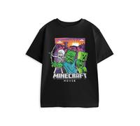 Minecraft Boys Black Zombie Kids Short Sleeved T-Shirt - 13-14 Years