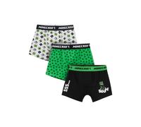 Minecraft Boy's Boxers Underwear 3 Pack | Size: 9-10 Years Minecraft Multicolor 9-10 Years