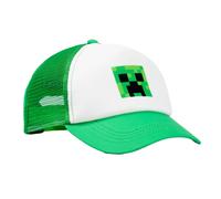 Minecraft Boys Creeper Curved Peak Snapback Cap