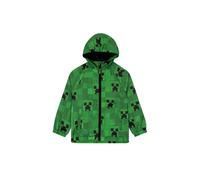 Minecraft Boy's Creeper Raincoat in Green | Size: 11-12 Years Minecraft Green 11-12 Years