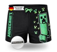Minecraft Boys' Creeper Swimming Shorts, 140