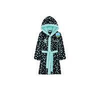 Minecraft Boy's Dressing Gown Hooded Bath Robe Long Sleeve Fluffy Fleece Pockets | Size: 13-14 Years Minecraft Multicolor 13-14 Years