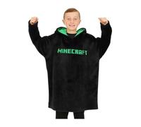 Minecraft Boys Girls Hoodie, Oversized Fleece Blanket Hoody 7 - 13 Years