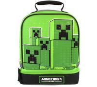 Minecraft Boys Green Creeper Zip Lunch Bag (One Size)