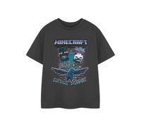 Minecraft Boys Grey Ender Dragon Short Sleeved T-Shirt - 5-6 Years