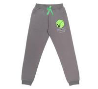 Minecraft Boys' Jogging Bottoms Joggers, lightgrey, 158