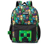 Minecraft Boy's Kids Backpack (Black) in Black Minecraft Black One Size