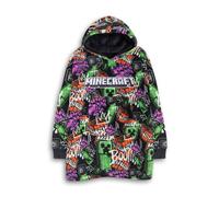 Minecraft Boy's Kids Blanket Hoodie (Multicoloured) Minecraft Multicolor One Size