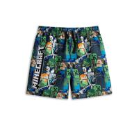 Minecraft Boy's Swim Shorts | Boys Green | Official Merch | Size: 7-8 Years Minecraft Green 7-8 Years