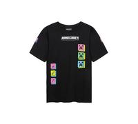 Minecraft Boy's T-Shirt in Black | Size: 13-14 Years Minecraft Black 13-14 Years