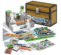 Minecraft by Bladez Toyz Kids Activity Set - Kids Arts & Crafts Sets with 250+ Pieces & Minecraft Characters - Minecraft Gifts for Boys - Stickers & Stampers for Minecraft Fun