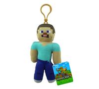 Minecraft Character Blind Bag Figures & Animals - (Plush Bagclip - Steve)