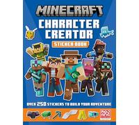 Minecraft Character Creator Sticker Book – Official sticker book for kids who love gaming