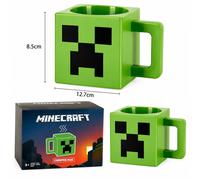Minecraft Character Mug 290ml Pig Creeper Enderman Cube Gaming Cup Gift