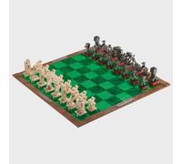 Minecraft Chess Set - Overworld Heroes Vs. Hostile Mobs