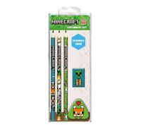 Minecraft Chibi Fox Stationery Set Multi