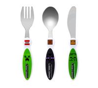 Minecraft Children's Kids 3pcs Cutlery Set