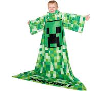 Minecraft Childrens/Kids Fleece Blanket Hoodie