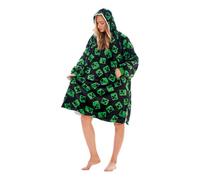 Minecraft Childrens/Kids Icon Fleece Sherpa Lined Oversized Blanket Hoodie