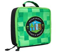 Minecraft Childrens Kids Official Miners Society Green Lunch Box