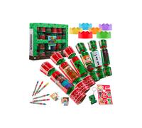Minecraft Christmas Crackers Pack Of 6 Multi