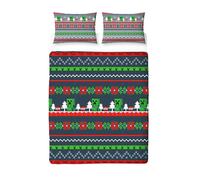 Minecraft Christmas Reversible Duvet Set | Size: Single Minecraft Multicolor Single