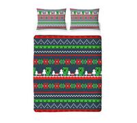 Minecraft Christmas Reversible Duvet Set | Size: Double Minecraft Multicolor Double