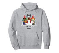 Minecraft Christmas Snow Golem Season Steve & Alex Shot Pullover Hoodie