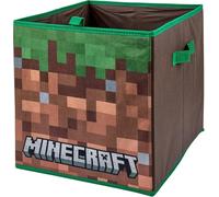 Minecraft Collapsible Storage Boxes with Handles Durable Fabric Foldable Toys Storage Cubes | Compatible Kallax Furniture | Perfect For Organising Kids Room & Playroom