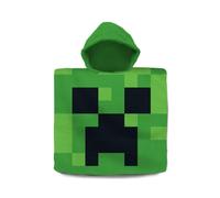 SRV Hub Minecraft Beach Towel for Kids |120x60cm| Bath Towel Hooded Poncho, Swimming Pool Surfing Towel, Soft Absorbent Bathrobe for Boys 3-6 Years